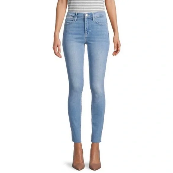 Frame Le High Light Blue Skinny Jean - Picture 5 of 6
